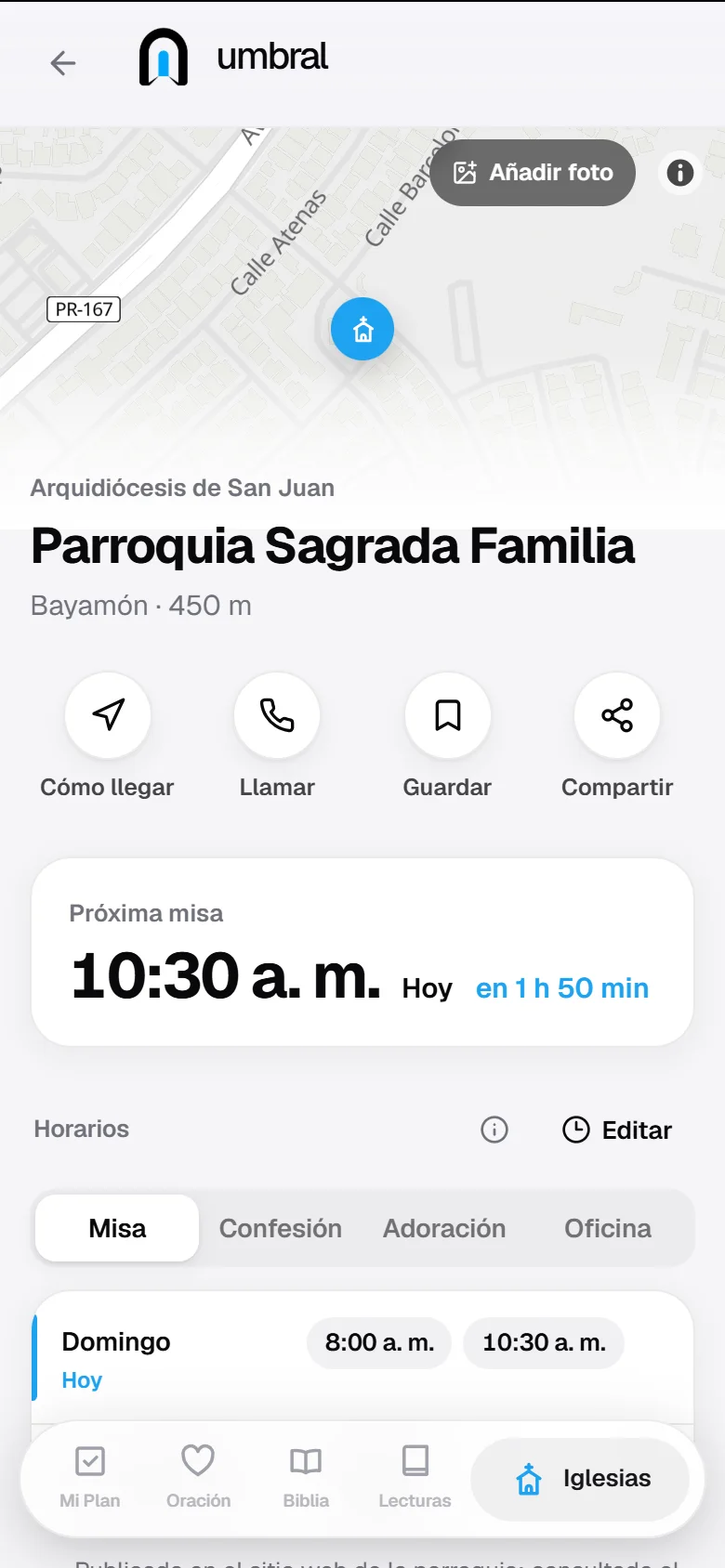 La Parroquia Sagrada Familia de Bayamón: cómo llegar, llamar, la próxima misa y sus horarios